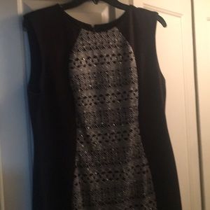 Beautiful Black white and silver ladies dress